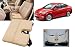 Auto Pearl - Premium Quality Car Seat Rest Cushion Beige For - Hyundai Verna Fluidic 4S RS.799.00