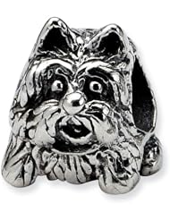 Sterling Silver Reflections Scottish Terrier Dog Bead (4mm Diameter Hole)