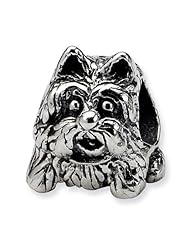 Sterling Silver Scottish Terrier Dog Charm Bead Fits Pandora Chamilia Biagi Bracelet