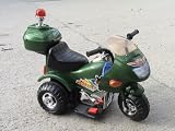 Review Smart Play Zone HT9910AG / Ride on kids toy battery powered rechargeable junior police trike - Green