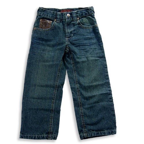 Ignition Denim - Boys Jean Pant - Dark Blue Distressed Denim