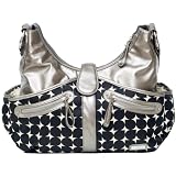 JJ Cole Collections Swag Diaper Bag, Silver Drop by JJ Cole