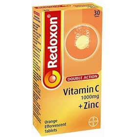 Redoxon Double Action Vitamin C + Zinc Orange Effervescent 30 Tablets