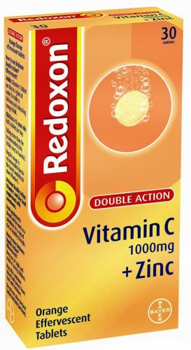 Redoxon Double Action Vitamin C + Zinc Orange Effervescent 30 Tablets