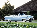 1955 Cadillac Series 62 Convertible Coupe Photographic Poster Print, 16x12