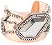 BCBGeneration "Armed for Party Rose Gold" Cuff Bracelet