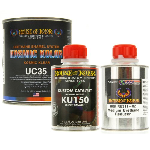 House of Kolor PINT KIT KOSMIC ACRYLIC URETHANE CLEAR Top Coat Clear