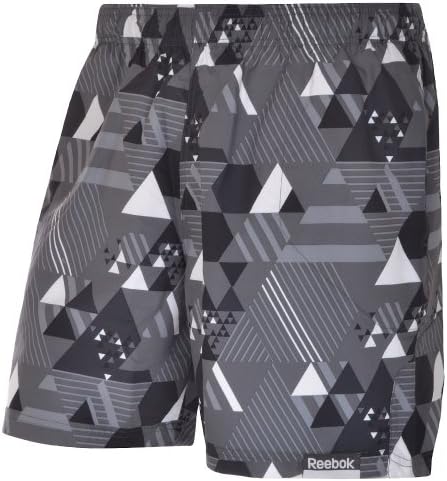 Reebok Mens Printed Regular Fit Swimming Shorts