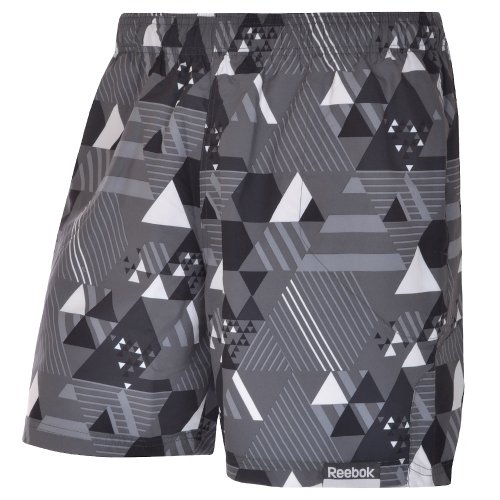 Reebok Mens Printed Regular Fit Swimming Shorts