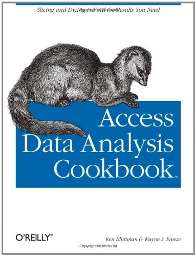 Access Data Analysis Cookbook (Cookbooks)