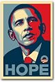 Barack Obama FAIREY (Hope) RARE Campaign Poster 24 x 36