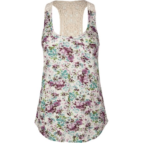 FULL TILT Floral Womens Tank