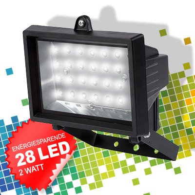 LED Flutlichtlampe, LED Außenleuchte