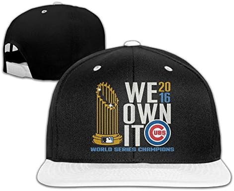 Apple 1 World Series Champions 2016 Cubs Baseball Caps White