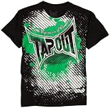 Tapout Boys 8-20 Escape Short-Sleeve Tee, Blackest, Large
