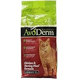 AvoDerm Natural Chicken and Herring Meal Corn Free Formula Cat Food, 6-Pound
