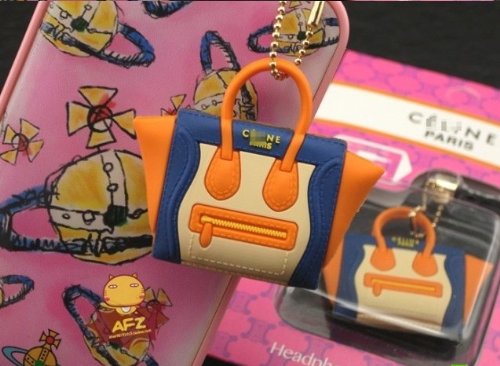 1pc Silicon Celine'c Bag 3.5mm Anti Dust Earphone Jack Plug Stopper Cap for Iphone Samsung 116#