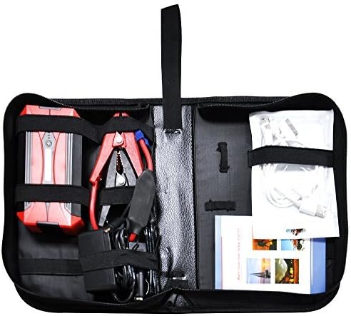 Toptele Mini Portable Power Bank 12v Auto Jumper Starters Battery for Car/motorcycle, Smartphone, Tablet,