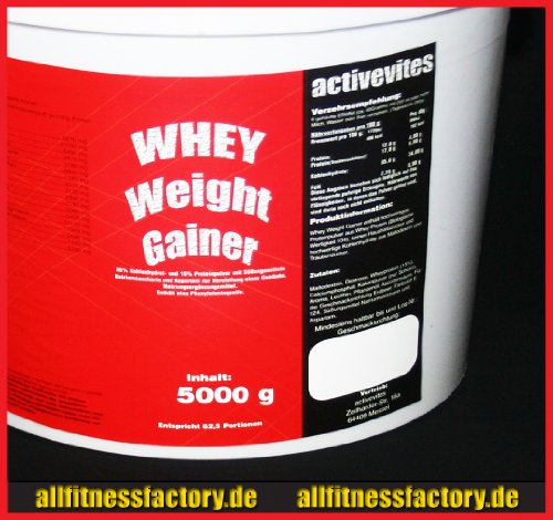 Whey Weight GAINER 5kg Eiweiß