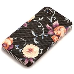 Hartschale "Gedicht" Nacht f�r iPhone 4. Lexan Kunststoff Folie / Etui / Schale / H�lle, einmalig, f�r Handys