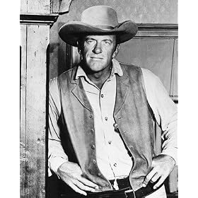 JAMES ARNESS AS MARSHAL MATT DILLON FROM GUNSMOKE #6 - Photo cin�matographique en noir et blanc- STANDARD - 25x20cm