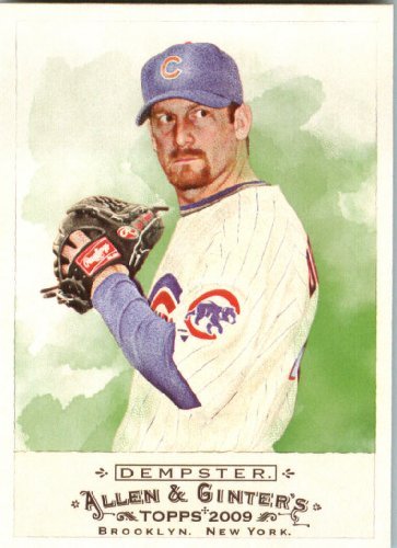 2009 Topps Allen & Ginter Baseball Card #34 Ryan Dempster Chicago Cubs - MINT Condition - Shipped In Protective ScrewDown Display Case!