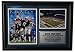 Tom Brady Gillette Stadium Photograph with StatIsticIstics Nested on a 12