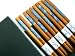 5 pairs Japanese chopsticks gift sets blue in print