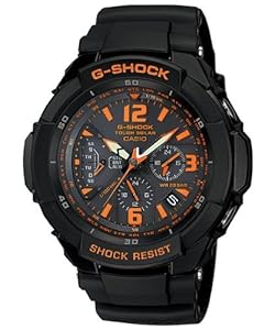 G-Shock Tough Solar Gravity Defier Black Dial Men's watch #G-1200B-1A