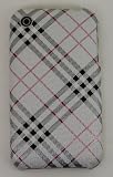 KingCase iPhone 3G & 3GS - Hard Case - Plaid Check - White (8GB, 16GB, 32GB)