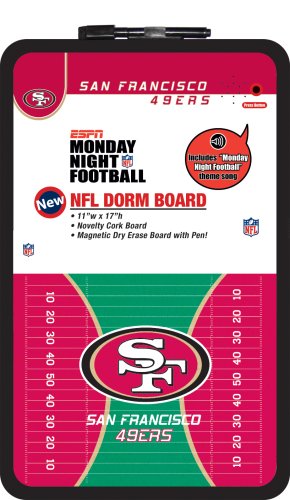 Turner San Francisco 49Ers Sound Message Center, 11 x 17 Inches (8620094)