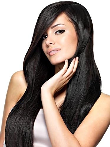 Serica Silky 18" 100% European Remy Human Hair Clip In Extensions 100 grams of Hair