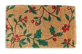 Imports Decor Printed Coir Doormat, Holly Princess, 18-Inch by 30-Inch