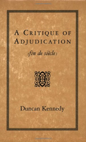A Critique of Adjudication fin de si egrave cle674179560 : image