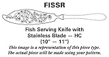 IMAGE OF Gorham Biscayne (Stainless) Fish Serving Knife with Stainless Blade HC, Sterling Silver