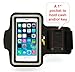 iPhone 5 Armband Fits 5s, 5c and iPod Touch 5 | Sports Band for Running, Jogging, Walking and Gym Workouts | Fits Apple iPhone 5 Cell Phone | 1