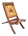 Rajrang Antique Brown Wood Hand Painted Camel Chair RS.5694.00