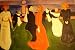 24X36 inch Edvard Munch Oil Painting Repro Life Dancing