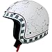AFX FX-76 Unisex-Adult Half-Size-Helmet-Style Helmet (McQueen White, X-Large)