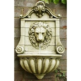 Ambiente King Lion Head Wall Fountain Water Feature