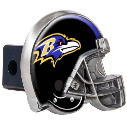 NFL Baltimore Ravens Metal Helmet Trailer Hitch Cover