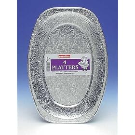 Catering Tableware | Silver Foil Platter