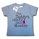 Dirty Fingers  I'm Daddy's cheeky little Monkey  Baby & Toddler T-shirt