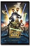 Star Wars the Clone Wars Animated Movie Poster Print 22x34 Vertical