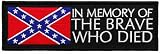 Civil War Reenactment Memorial Embroidered Patch Confederate Rebel Flag Iron-On Military Emblem