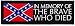 Civil War Reenactment Memorial Embroidered Patch Confederate Rebel Flag Iron-On Military Emblem