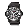 Casio - GA-200-1AER - G-Shock - Montre Homme - Quartz Analogique - Digital - Cadran Gris - Bracelet R�sine Noir