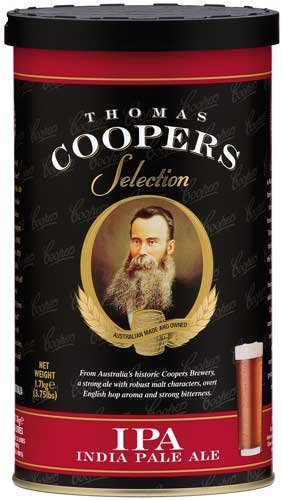 Complete Coopers Brewery IPA Beer Kit Package