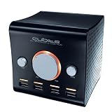 Boynq CUBITEBK Cubite PC Speaker and USB Hub (Black)