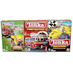 Tonka Firefighter, Raceway, Construction 2 and Search and Rescue 2 by 